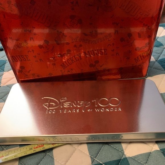 Limited Edition DISNEY 100 COLLECTORS TIN - Mickey Mouse Club Post Cereal 🐭🍿 - Picture 11 of 11